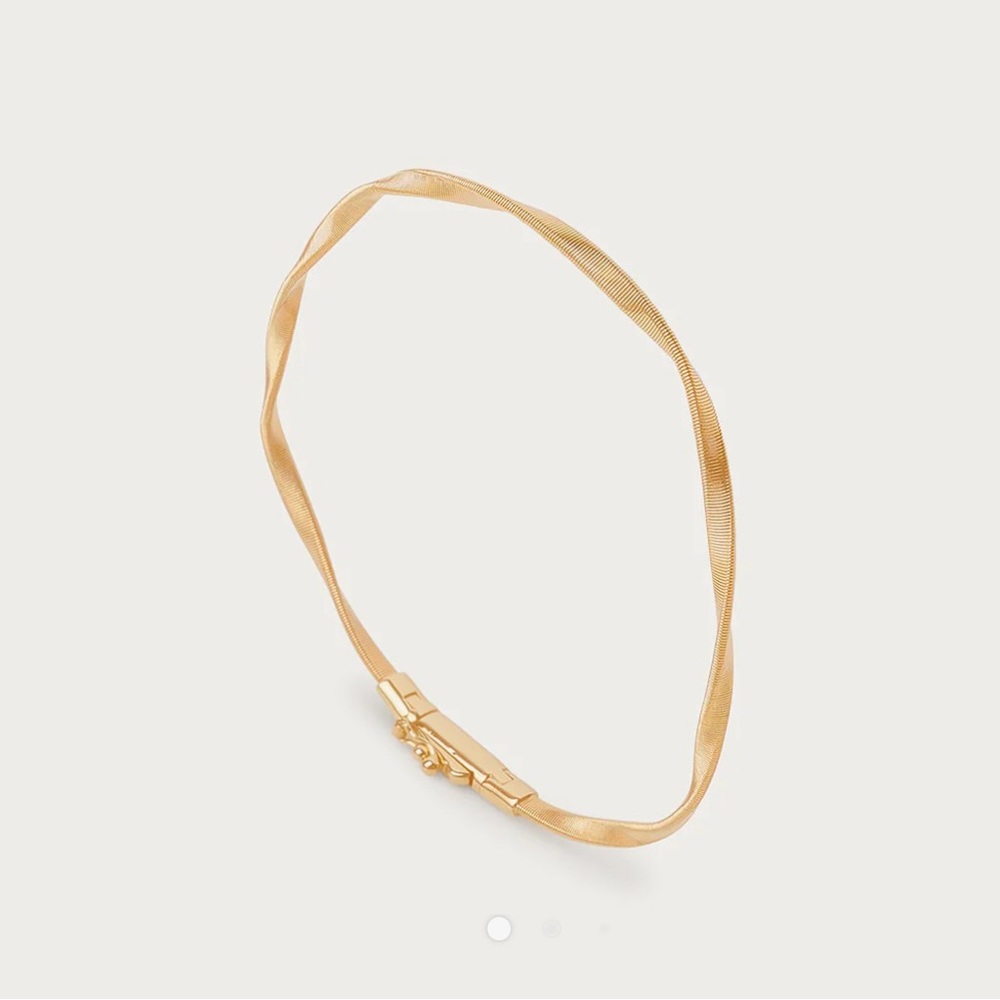 Marco Bicego Marrakech 18k Yellow Gold Twisted Coil Bracelet